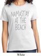 Yoga Namastay at the Beach Ladies Shirt