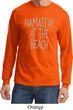 Yoga Namastay at the Beach Long Sleeve Shirt