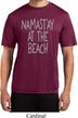 Yoga Namastay at the Beach Mens Moisture Wicking Shirt