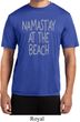 Yoga Namastay at the Beach Mens Moisture Wicking Shirt