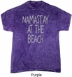 Yoga Namastay at the Beach Mineral Tie Dye Shirt