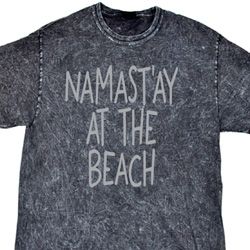 Yoga Namastay at the Beach Mineral Tie Dye Shirt Yoga Namastay at the Beach Mineral Tie Dye Shirt