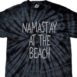 Yoga Namastay at the Beach Spider Tie Dye Shirt Yoga Namastay at the Beach Spider Tie Dye Shirt