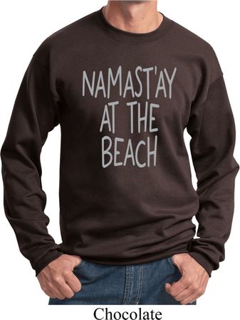 Yoga Namastay at the Beach Sweatshirt