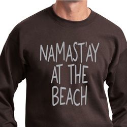 Yoga Namastay at the Beach Sweatshirt Yoga Namastay at the Beach Sweatshirt