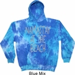 Yoga Namastay at the Beach Tie Dye Hoodie