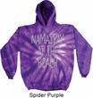 Yoga Namastay at the Beach Tie Dye Hoodie