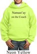 Yoga Namastay Home on the Couch Kids Hoodie
