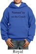 Yoga Namastay Home on the Couch Kids Hoodie