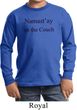 Yoga Namastay Home on the Couch Kids Long Sleeve Shirt