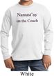 Yoga Namastay Home on the Couch Kids Long Sleeve Shirt