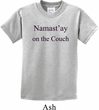 Yoga Namastay Home on the Couch Kids Shirt