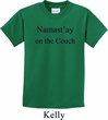 Yoga Namastay Home on the Couch Kids Shirt