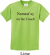 Yoga Namastay Home on the Couch Kids Shirt