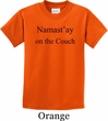 Yoga Namastay Home on the Couch Kids Shirt
