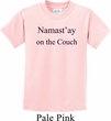 Yoga Namastay Home on the Couch Kids Shirt