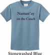 Yoga Namastay Home on the Couch Kids Shirt