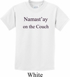 Yoga Namastay Home on the Couch Kids Shirt
