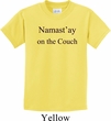 Yoga Namastay Home on the Couch Kids Shirt