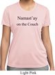 Yoga Namastay Home on the Couch Ladies Moisture Wicking Shirt