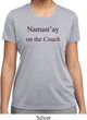 Yoga Namastay Home on the Couch Ladies Moisture Wicking Shirt