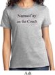 Yoga Namastay Home on the Couch Ladies Shirt