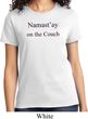 Yoga Namastay Home on the Couch Ladies Shirt