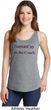 Yoga Namastay Home on the Couch Ladies Tank Top