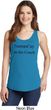 Yoga Namastay Home on the Couch Ladies Tank Top