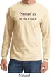 Yoga Namastay Home on the Couch Long Sleeve Shirt