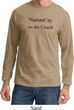 Yoga Namastay Home on the Couch Long Sleeve Shirt