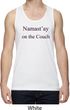 Yoga Namastay Home on the Couch Mens Moisture Wicking Tanktop