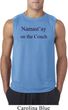 Yoga Namastay Home on the Couch Mens Sleeveless Shirt