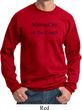 Yoga Namastay Home on the Couch Sweatshirt