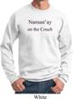 Yoga Namastay Home on the Couch Sweatshirt