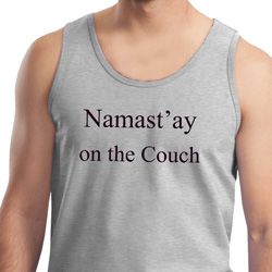 Yoga Namastay Home on the Couch Tank Top Yoga Namastay Home on the Couch Tank Top