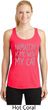 Yoga Namastay Home with My Cat Ladies Dry Wicking Racerback Tank Top
