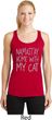 Yoga Namastay Home with My Cat Ladies Dry Wicking Racerback Tank Top