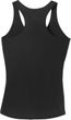 Yoga Namastay Home with My Cat Ladies Dry Wicking Racerback Tank Top