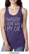 Yoga Namastay Home with My Cat Ladies Ideal Tank Top