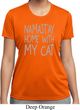 Yoga Namastay Home with My Cat Ladies Moisture Wicking Shirt