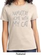 Yoga Namastay Home with My Cat Ladies Shirt