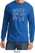 Yoga Namastay Home with My Cat Long Sleeve Shirt