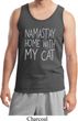 Yoga Namastay Home with My Cat Tank Top