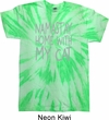 Yoga Namastay Home with My Cat Twist Tie Dye Shirt