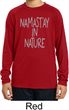 Yoga Namastay in Nature Kids Dry Wicking Long Sleeve Shirt