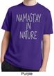 Yoga Namastay in Nature Kids Moisture Wicking Shirt