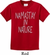 Yoga Namastay in Nature Kids Shirt