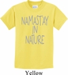 Yoga Namastay in Nature Kids Shirt