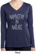 Yoga Namastay in Nature Ladies Dry Wicking Long Sleeve Shirt